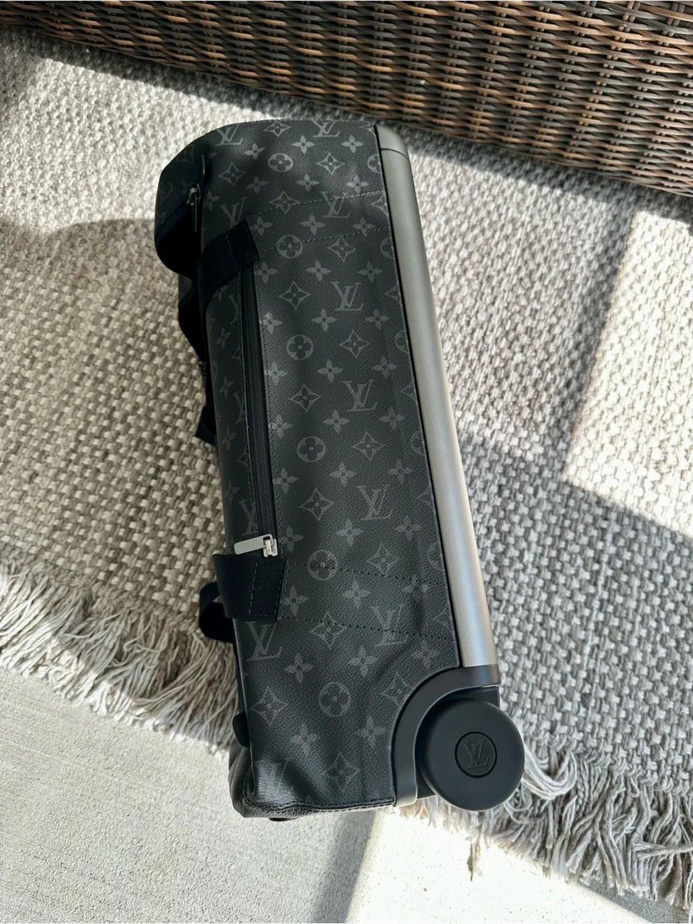 Louis Vuitton Horizon Soft Duffel 55 - Monogram Eclipse Canvas